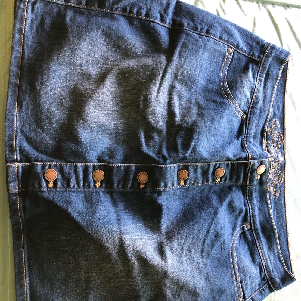 Denim skirt